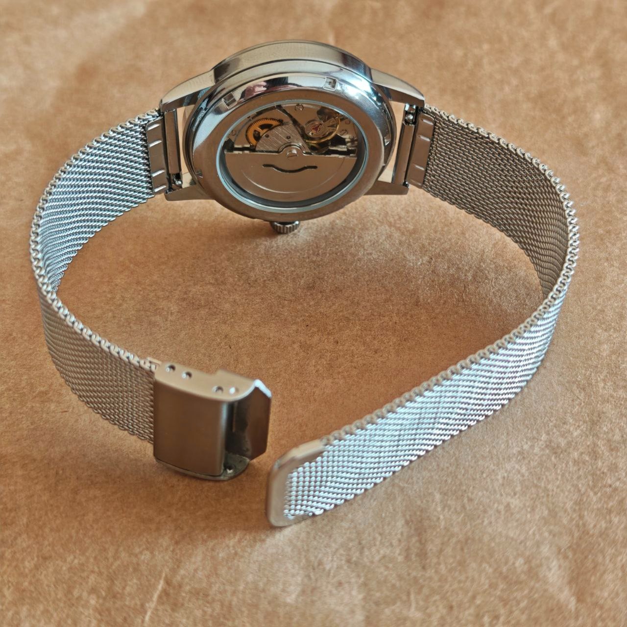 Raketa 24 Hour Automatic Sputnik Day & Night Wristwatch Rare Mechanical