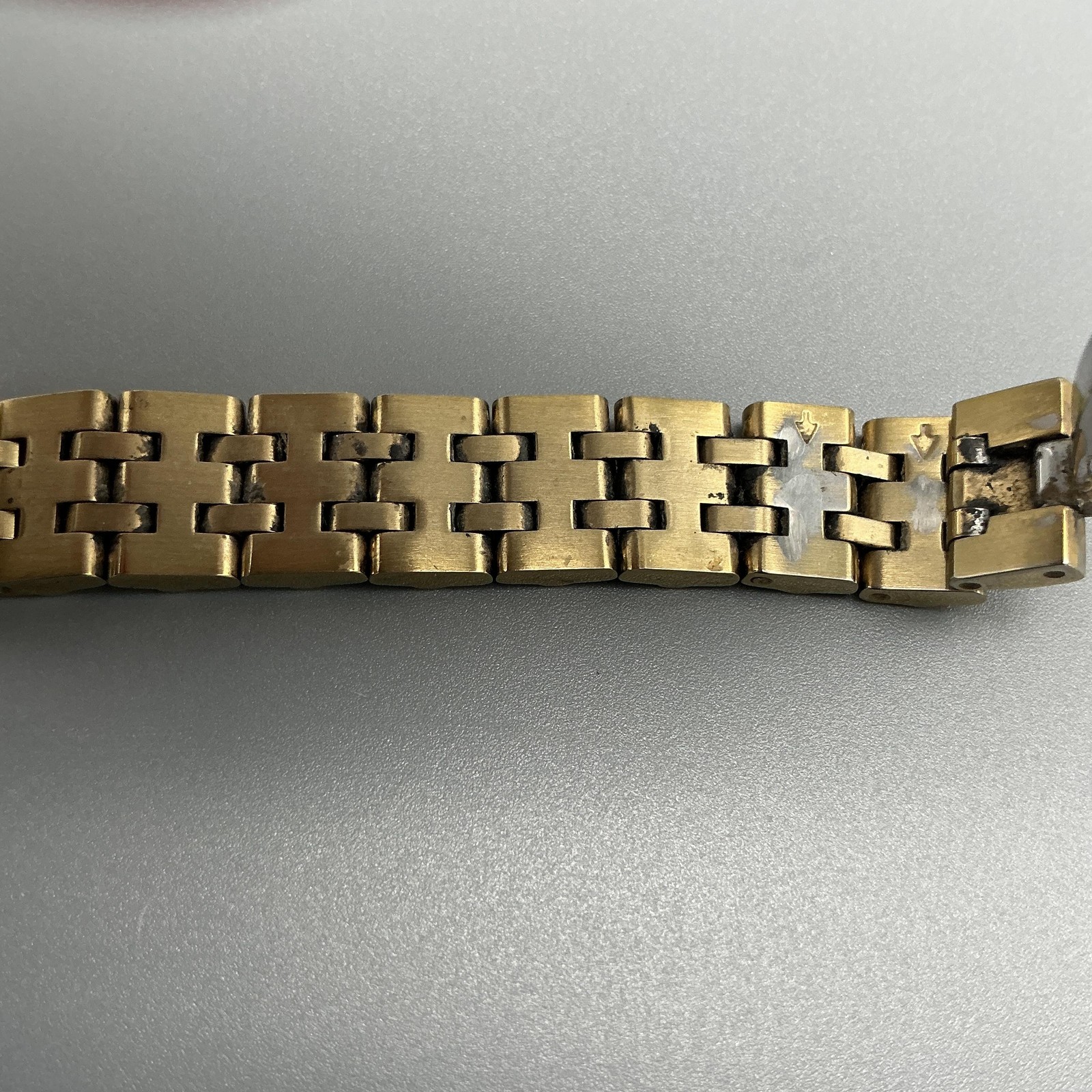 Citizen Elegance Womens Watch 15mm 5421-K12975 Gold Tone New Battery 5.75″