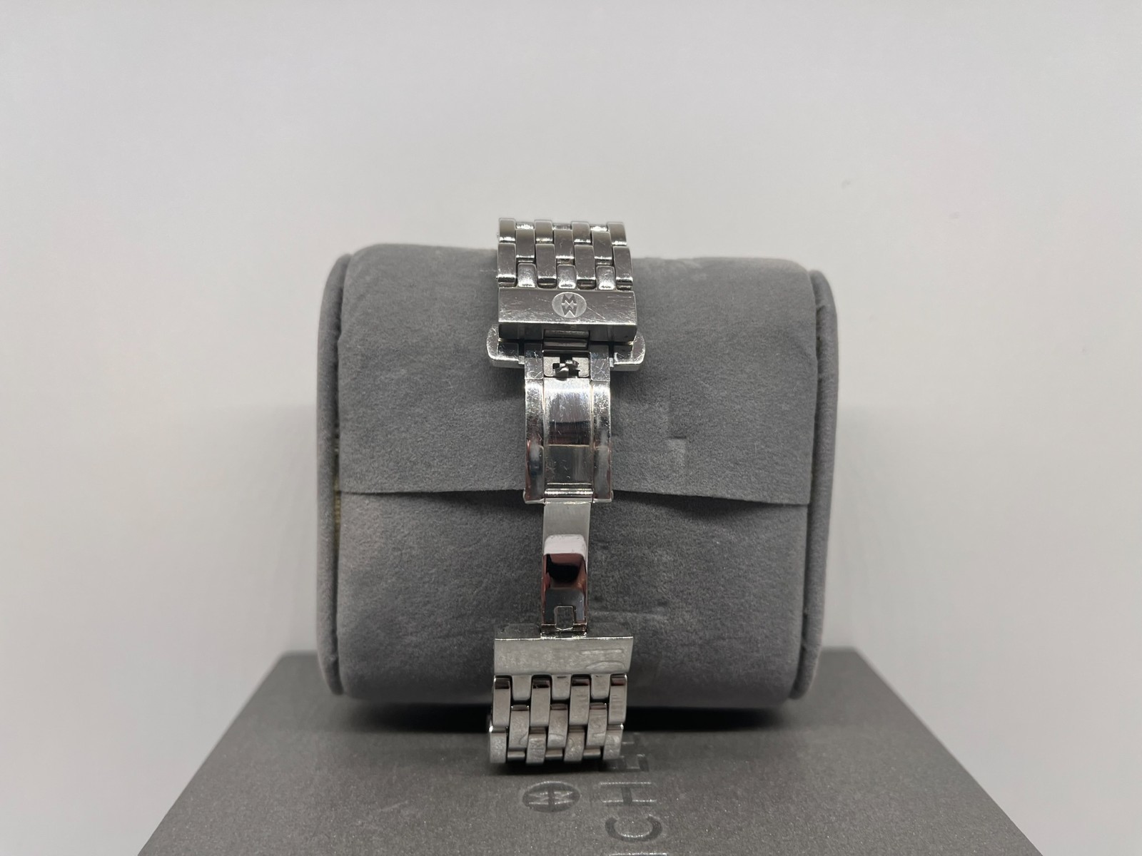 Michele Deco MW06P00A0046 Diamond Dial Chronograph Stainless Steel Women’s Watch