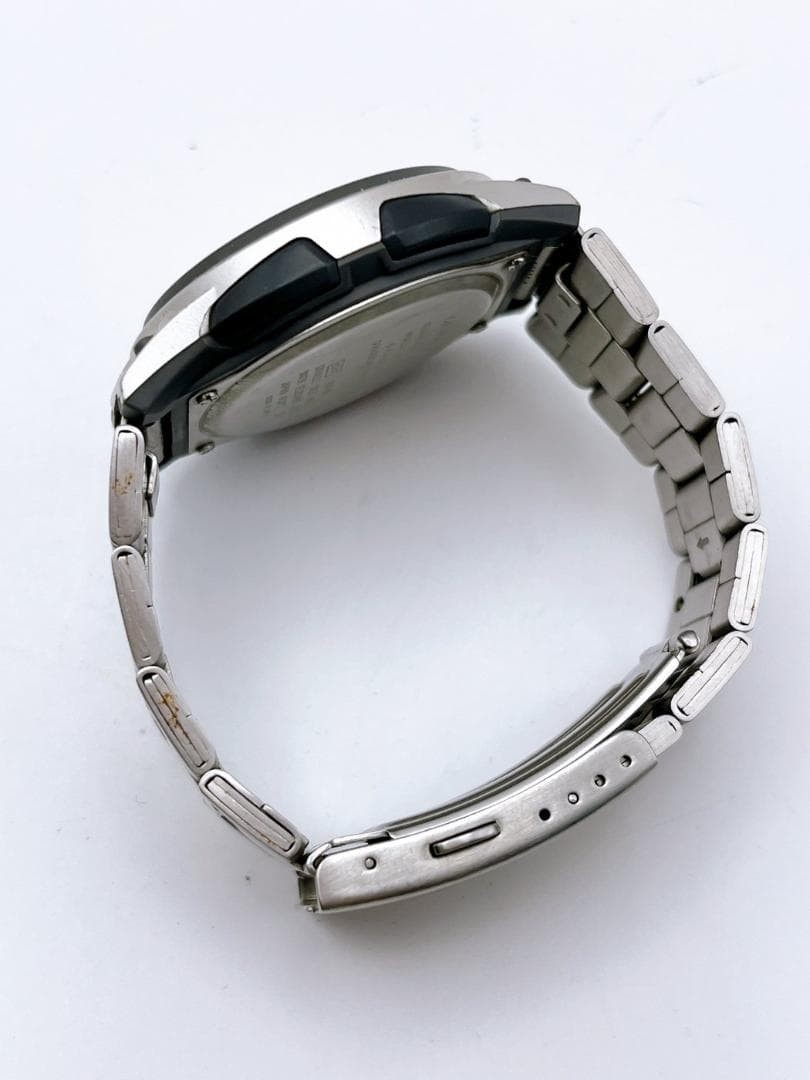 Casio AW-80 Silver White Analog Digital Watch
