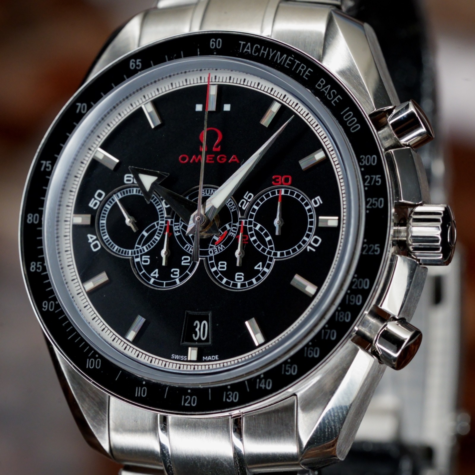 Rare Omega Speedmaster Broad Arrow Olympic 44mm 321.30.44.52.01.001 Complete set