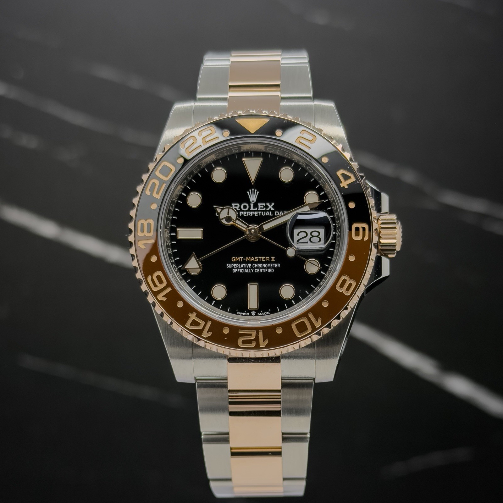 2018 Rolex GMT-Master II Fresh Service 40mm Rootbeer 126711CHNR