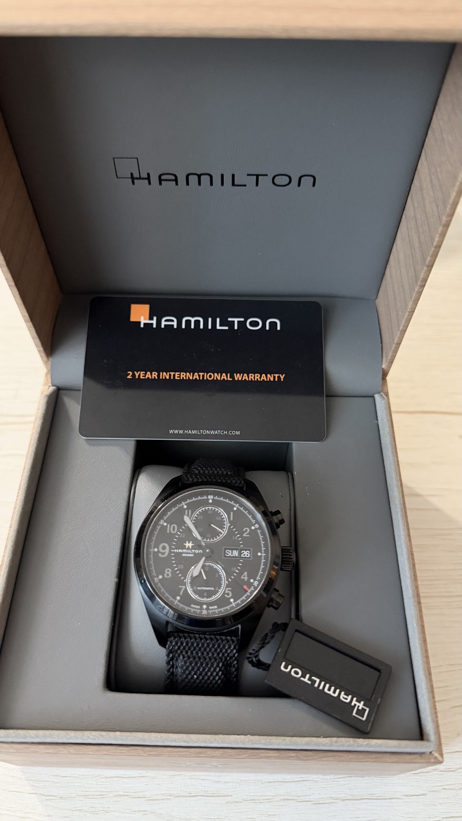 Hamilton Khaki Field Auto Chrono