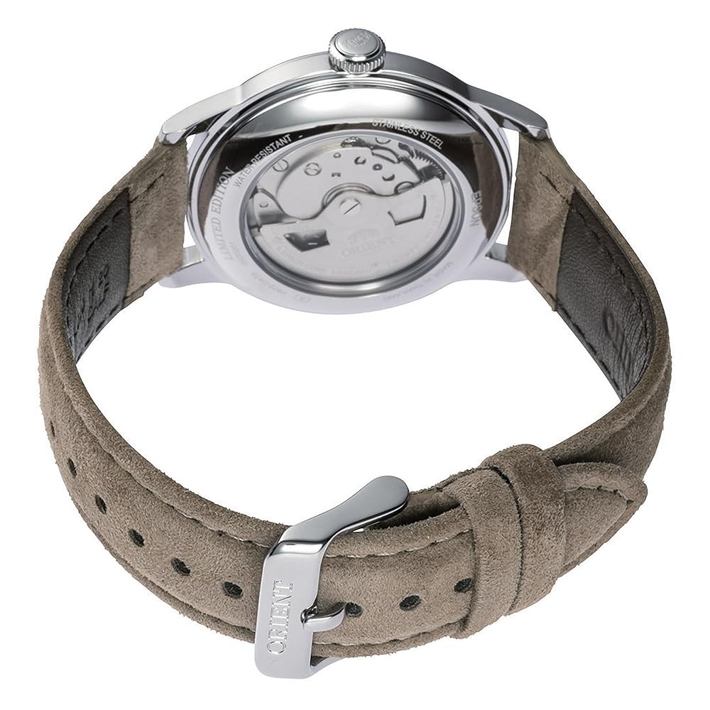 Orient Men’s Bambino Gray Dial Automatic 38mm Watch RA-AC0M13N