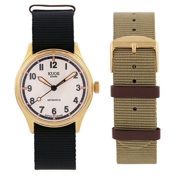 KUOE KYOTO OLD SMITH 90-002 TiCTAC Limited tt-os90002-gd-iv-large-nato-bk-khaki
