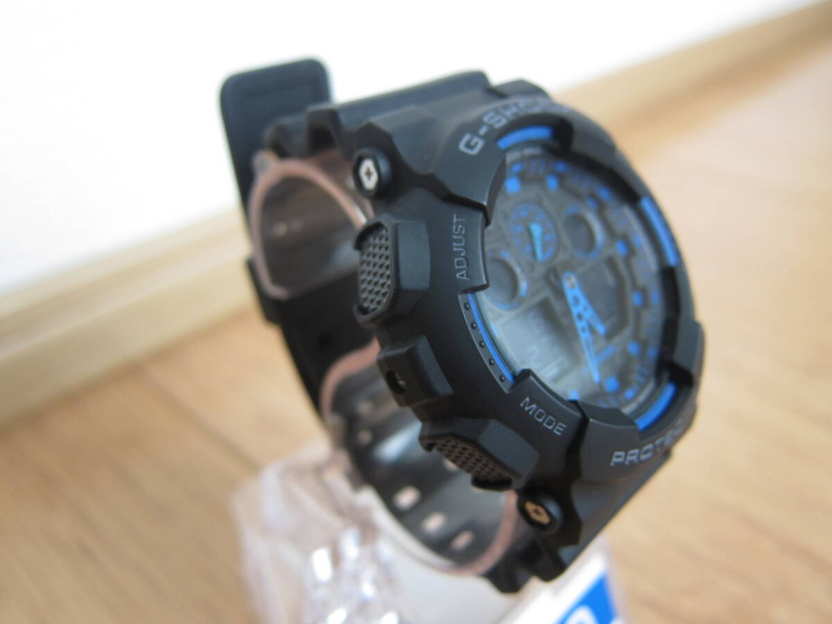 CASIO G-SHOCK GA-100-1A2JF [ANALOG-DIGITAL] Battery replaced and operation