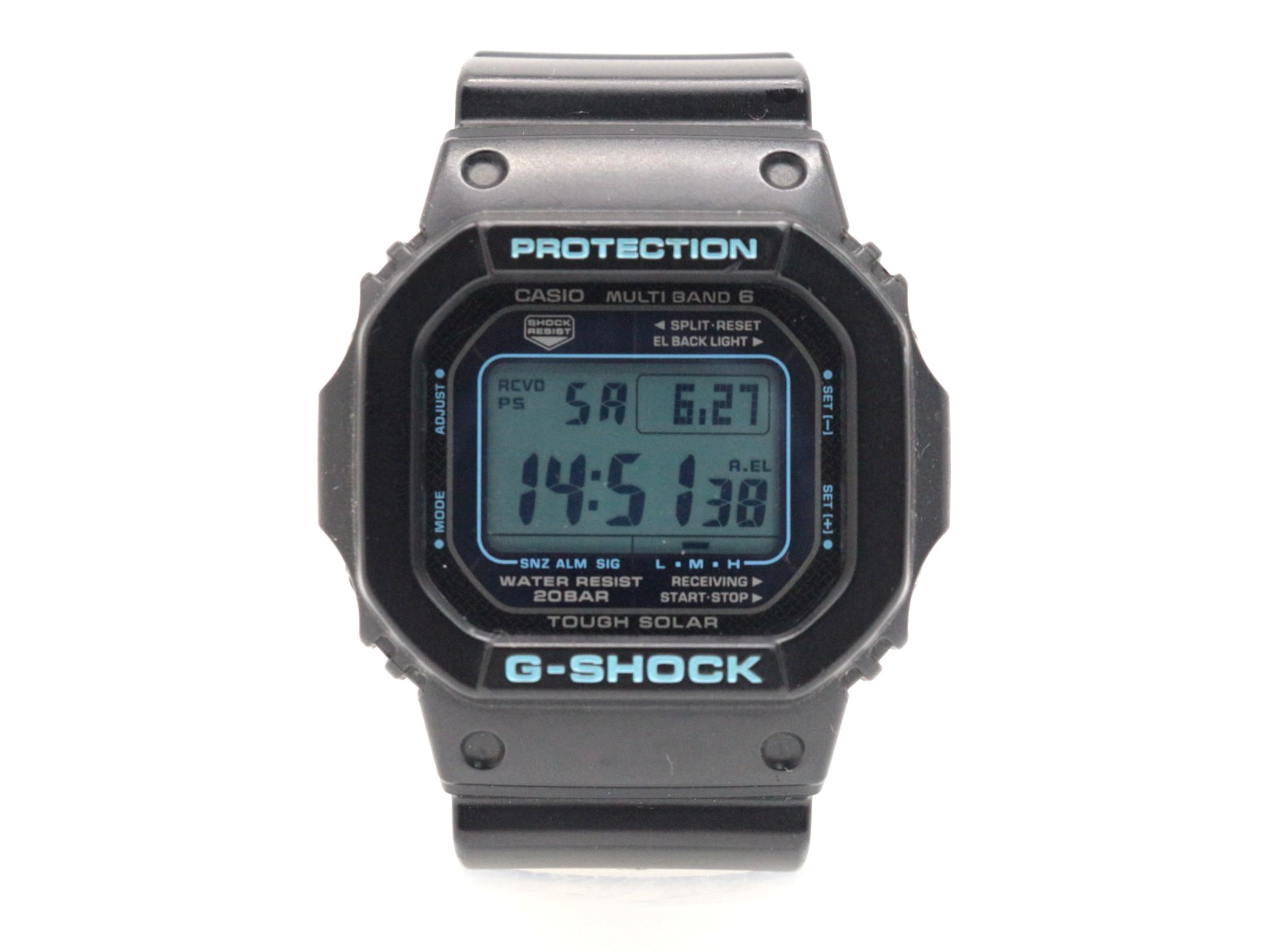 CASIO G-SHOCK GW-M5610BA-1JF Black Blue Series Tough Solar N MINT From Japan