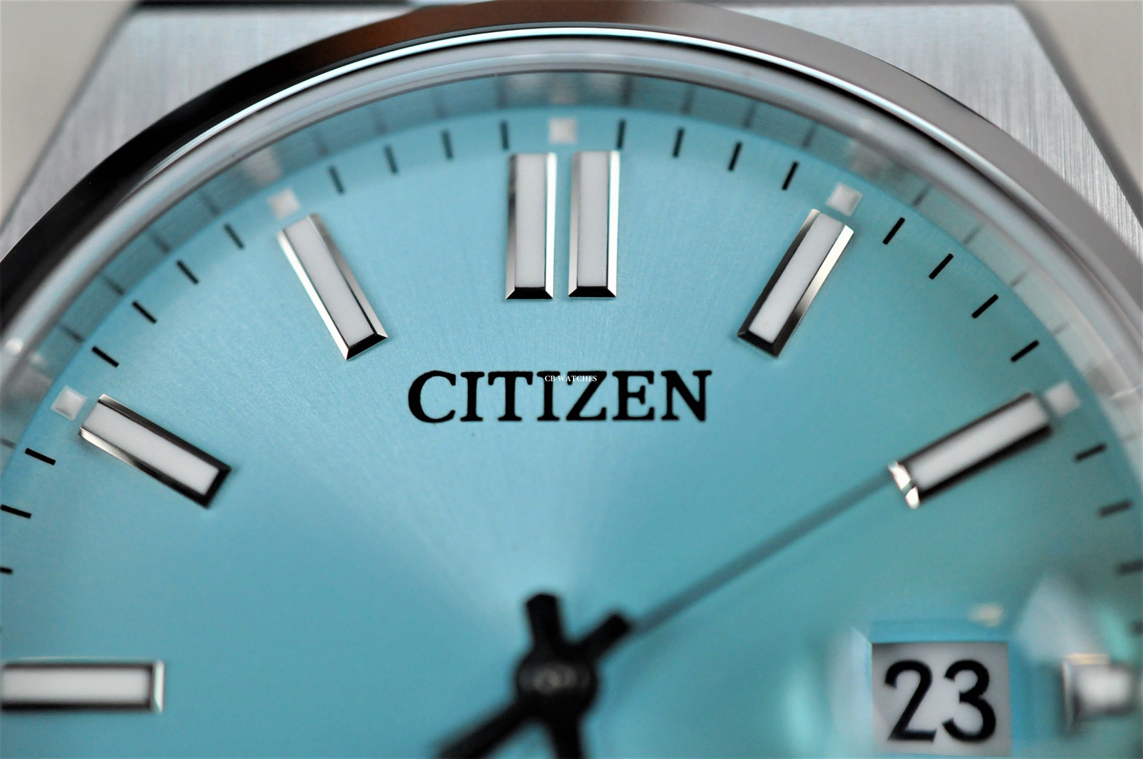 Citizen Automatic ice Blue Sapphire Glass Mens Watch NJ0151-88M