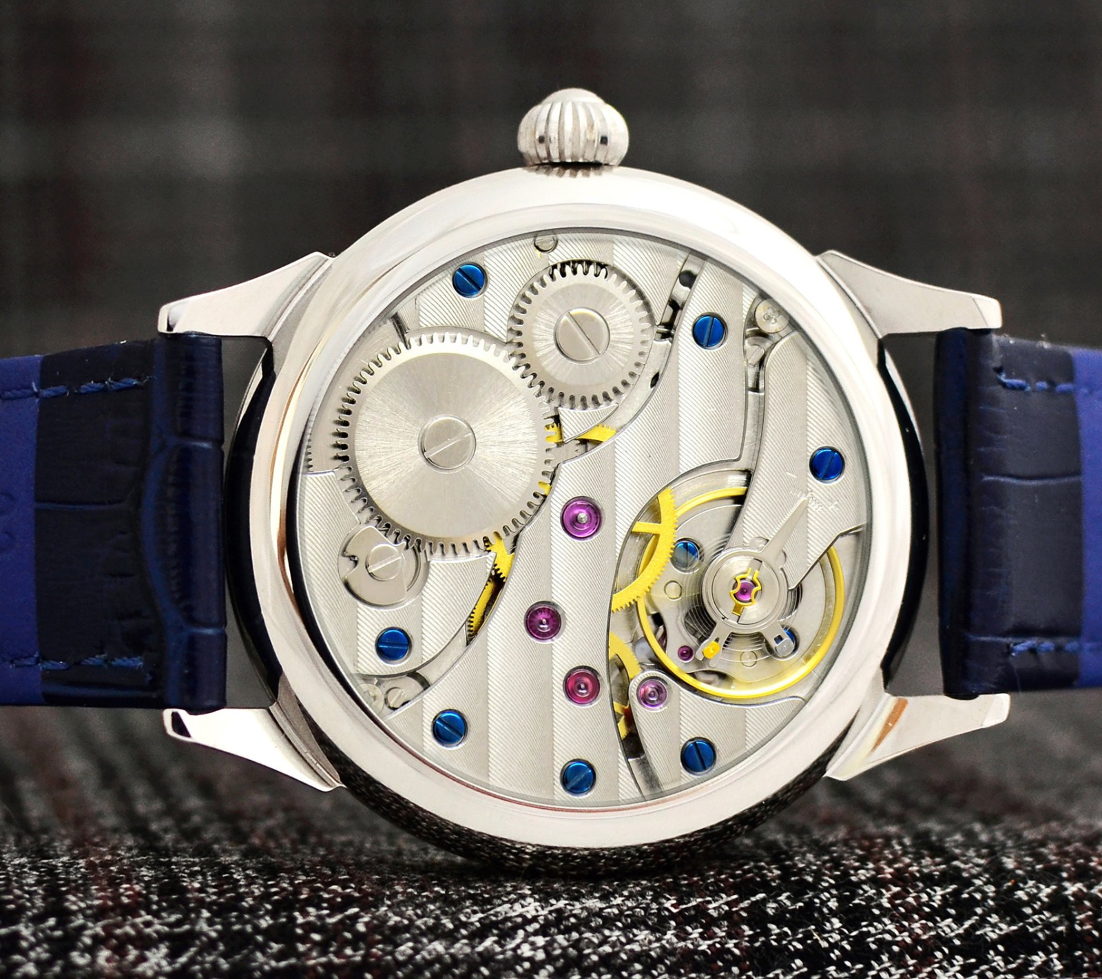 Luxury Watch Silver Dial Mechanical Men’s Watch Boyfriend Gift Husband Gift