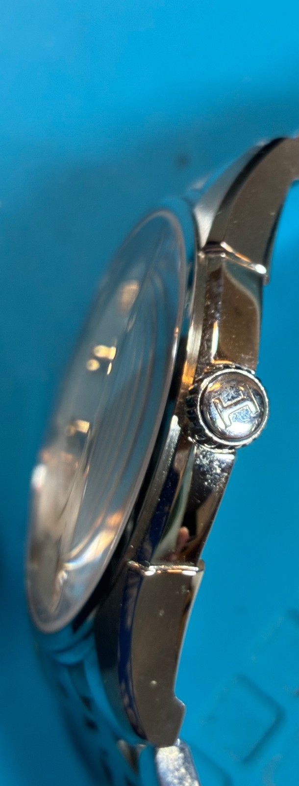 Hamilton Jazzmaster Thinline Quartz Men’s 40mm Black Dial Dress Watch H385111