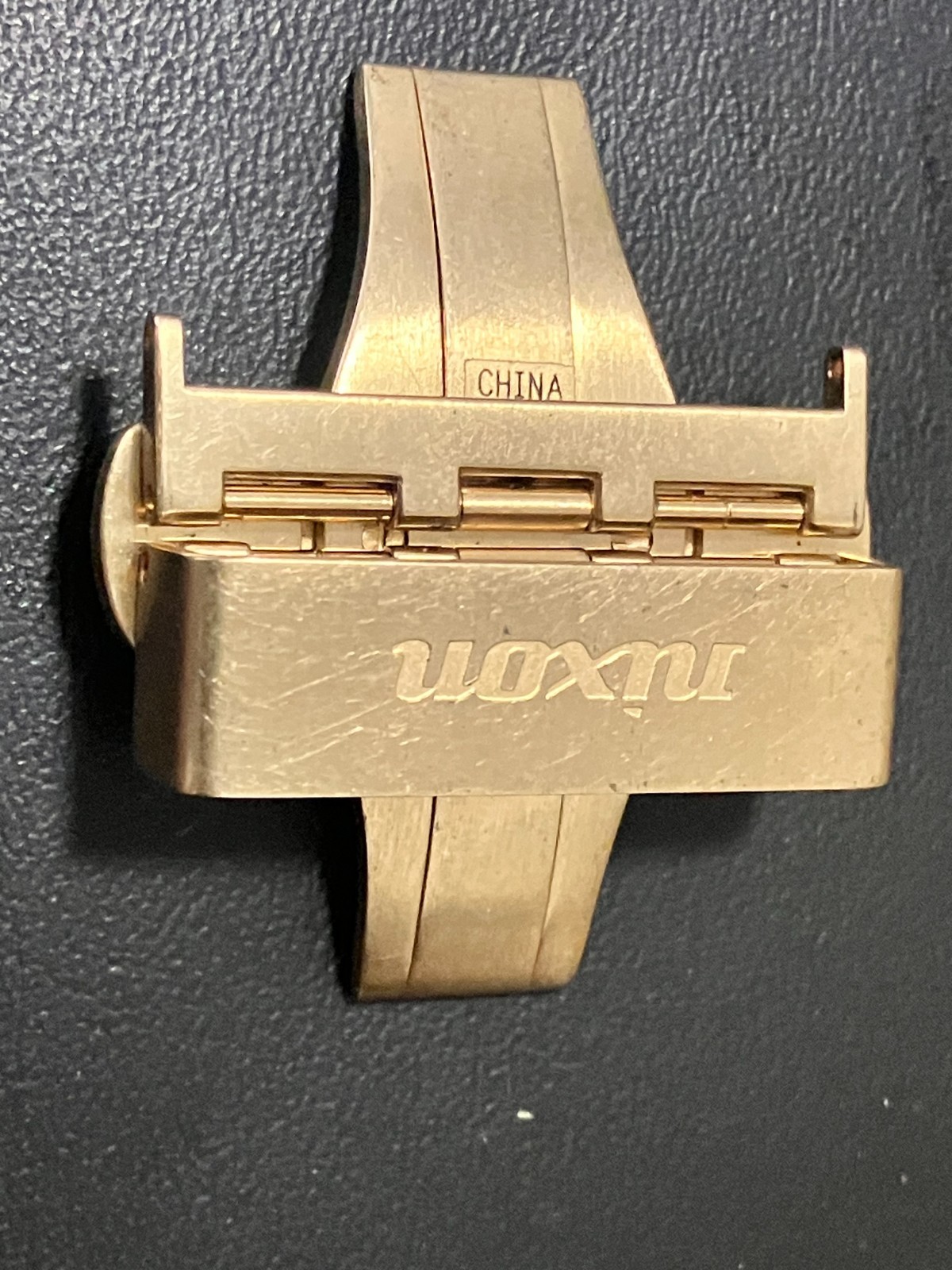 Nixon The Esquire CS Mens Stainless Steel Replacement Watch Band Clasp in Gold
