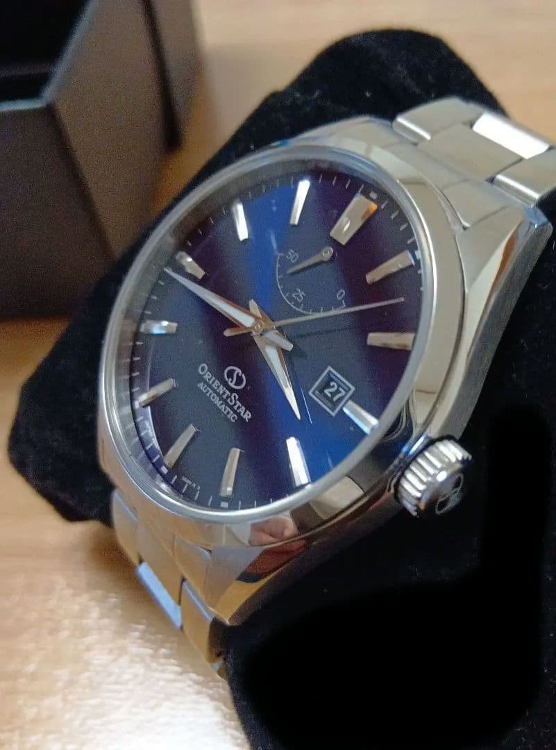 ORIENT STAR automatic watch navy dial