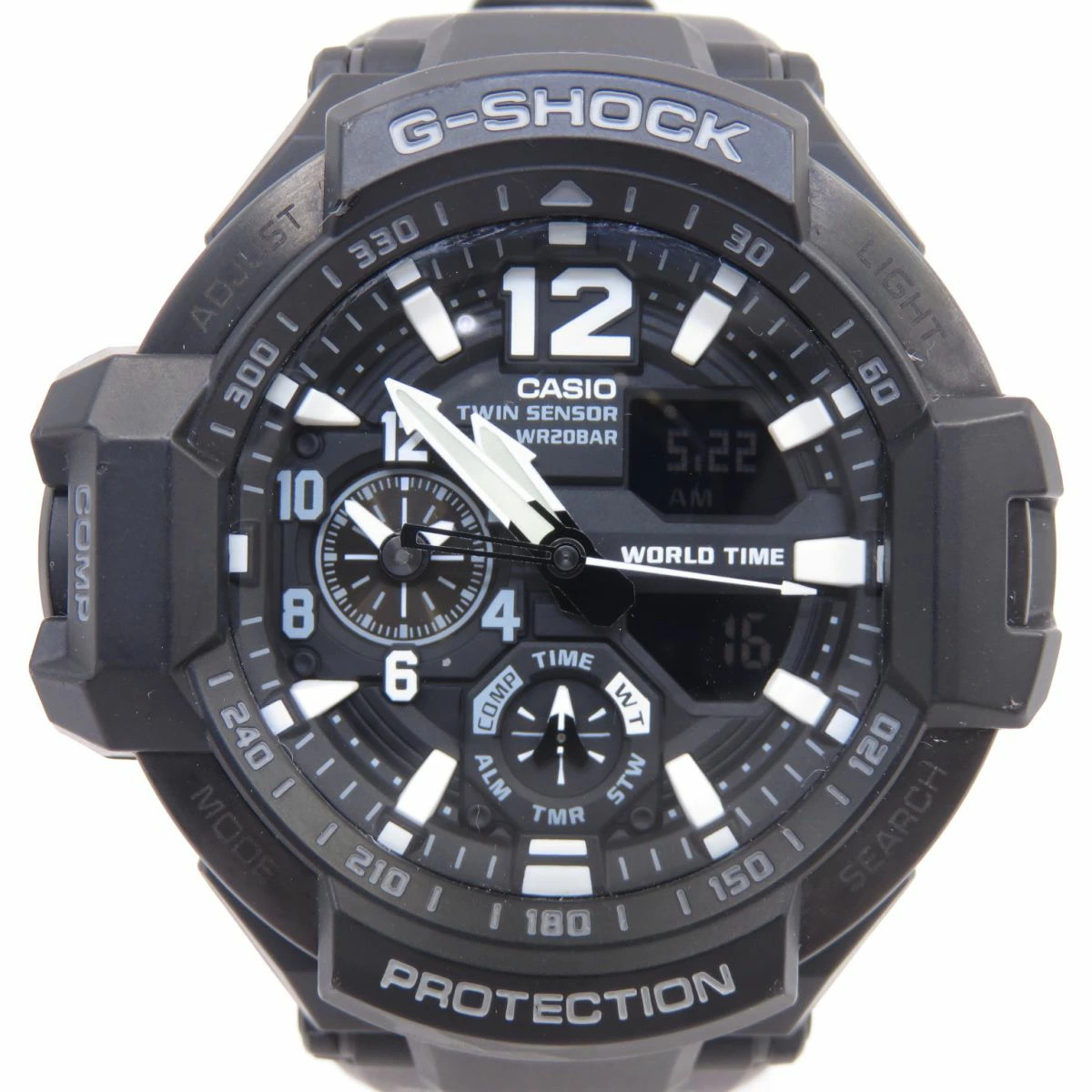 Casio G-Shock Sky Cockpit GA-1100-1AJF Quartz Watch 50mm resin strap #S609206