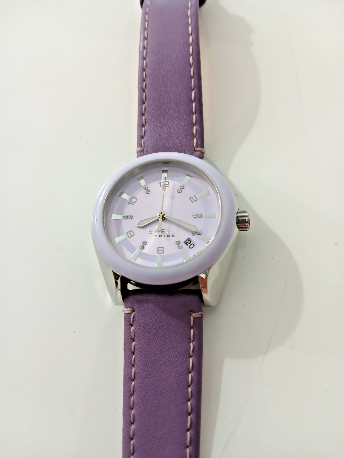 Tribe Breil Purple Lilac Clear Women’s Watch