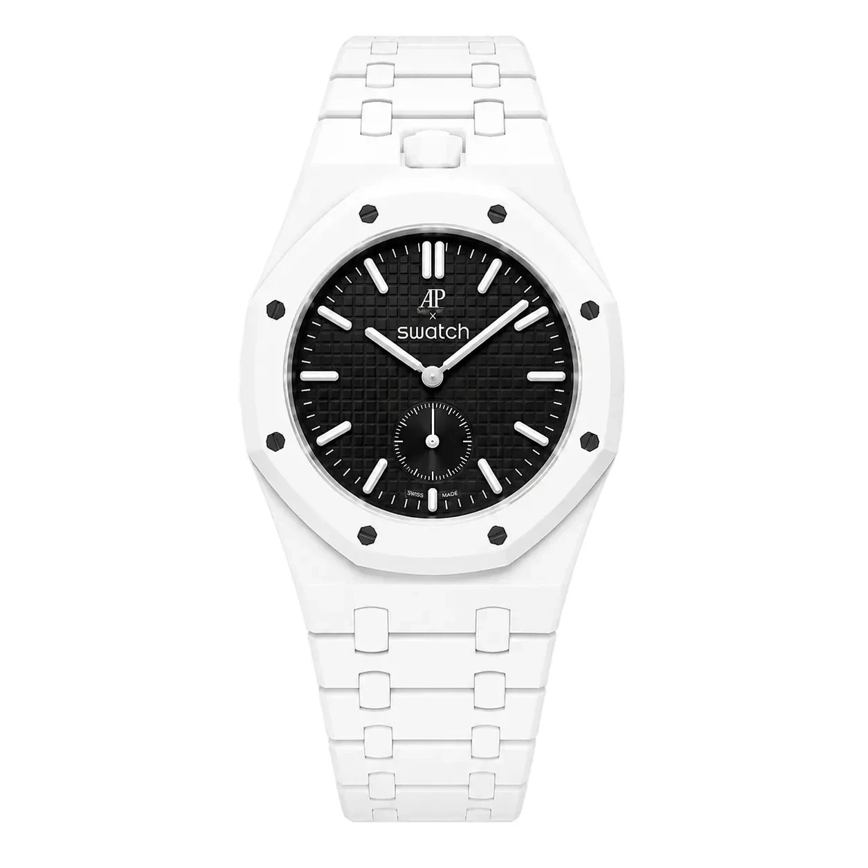 Custom Vertical Link Wrist Strap Presale Swatch x AP Royal Pop – IN PRODUCTION