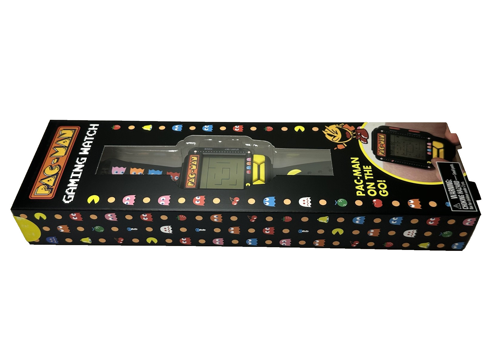 PAC-MAN Electronic Digital LCD/LED Game Wrist Watch Works/New/Sealed Box