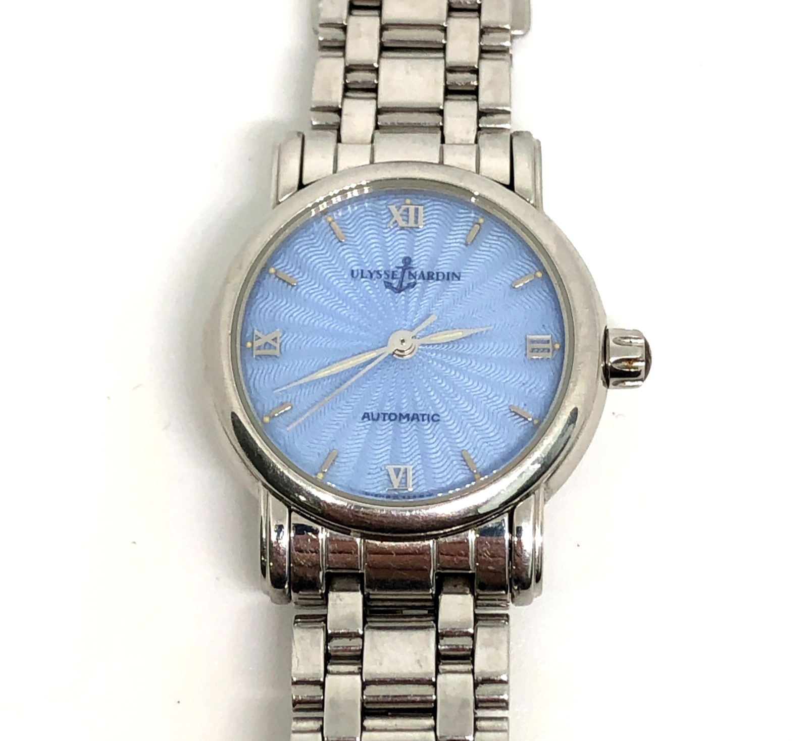 Ulysse Nardin San Marco Blue Dial Automatic Model 479 Ladies Watch