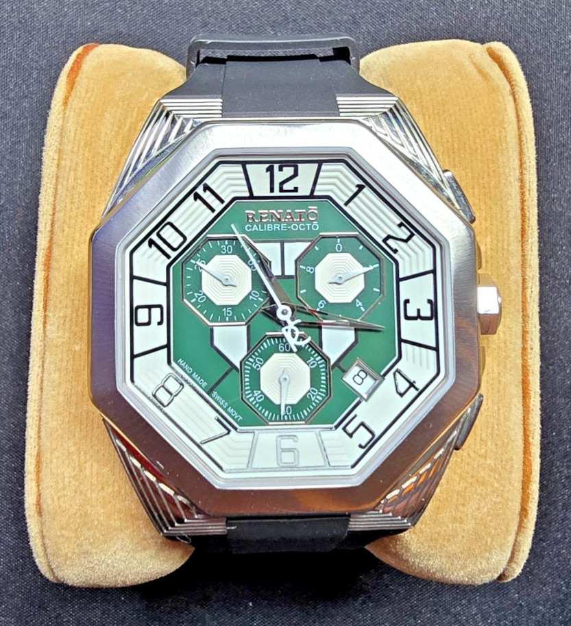 Renato Men’s Calibre Octo Collezioni Limted Edition (02/75) Swiss ETA 251 Watch