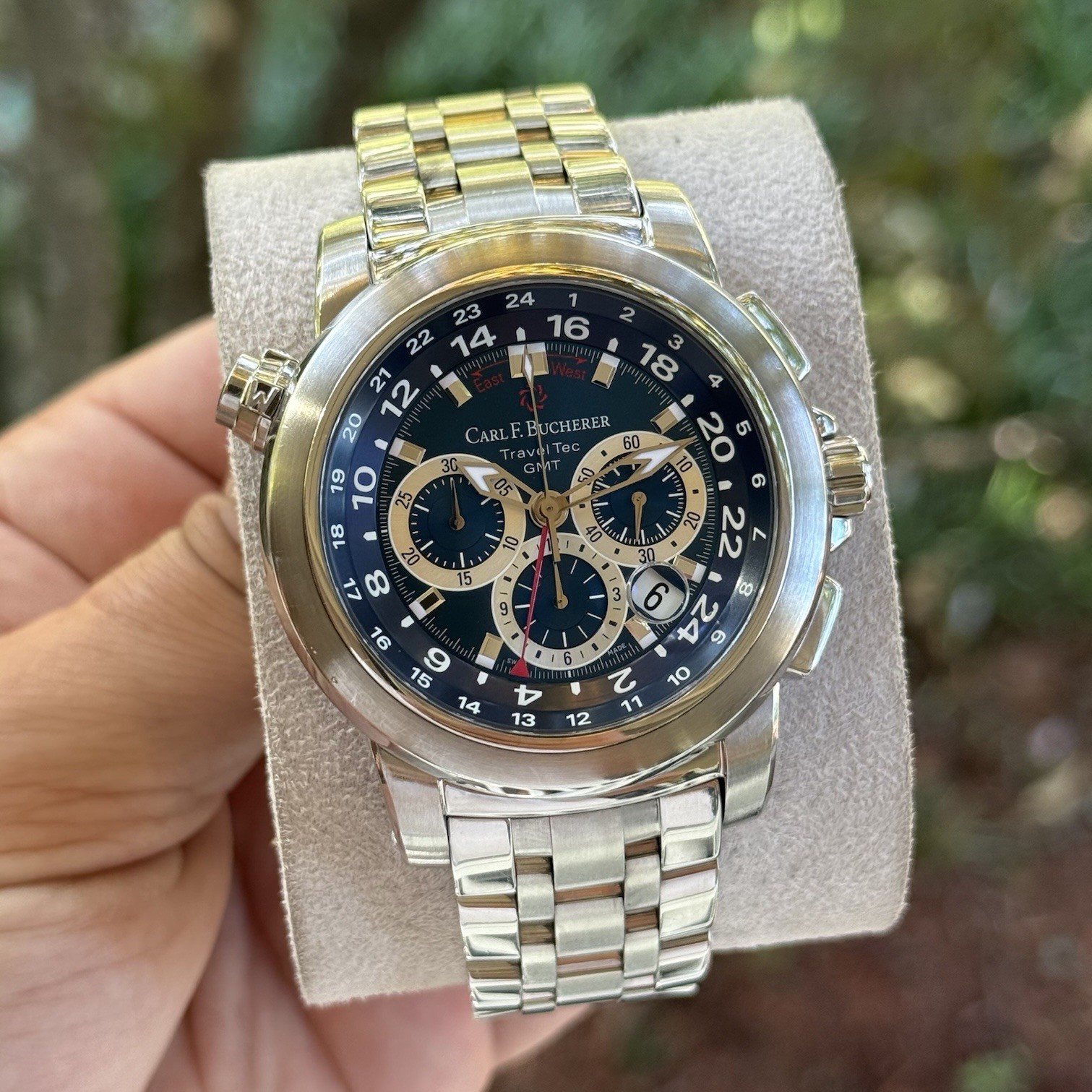 Carl F Bucherer Patravi TravelTec GMT Mens Watch 00.10620.08
