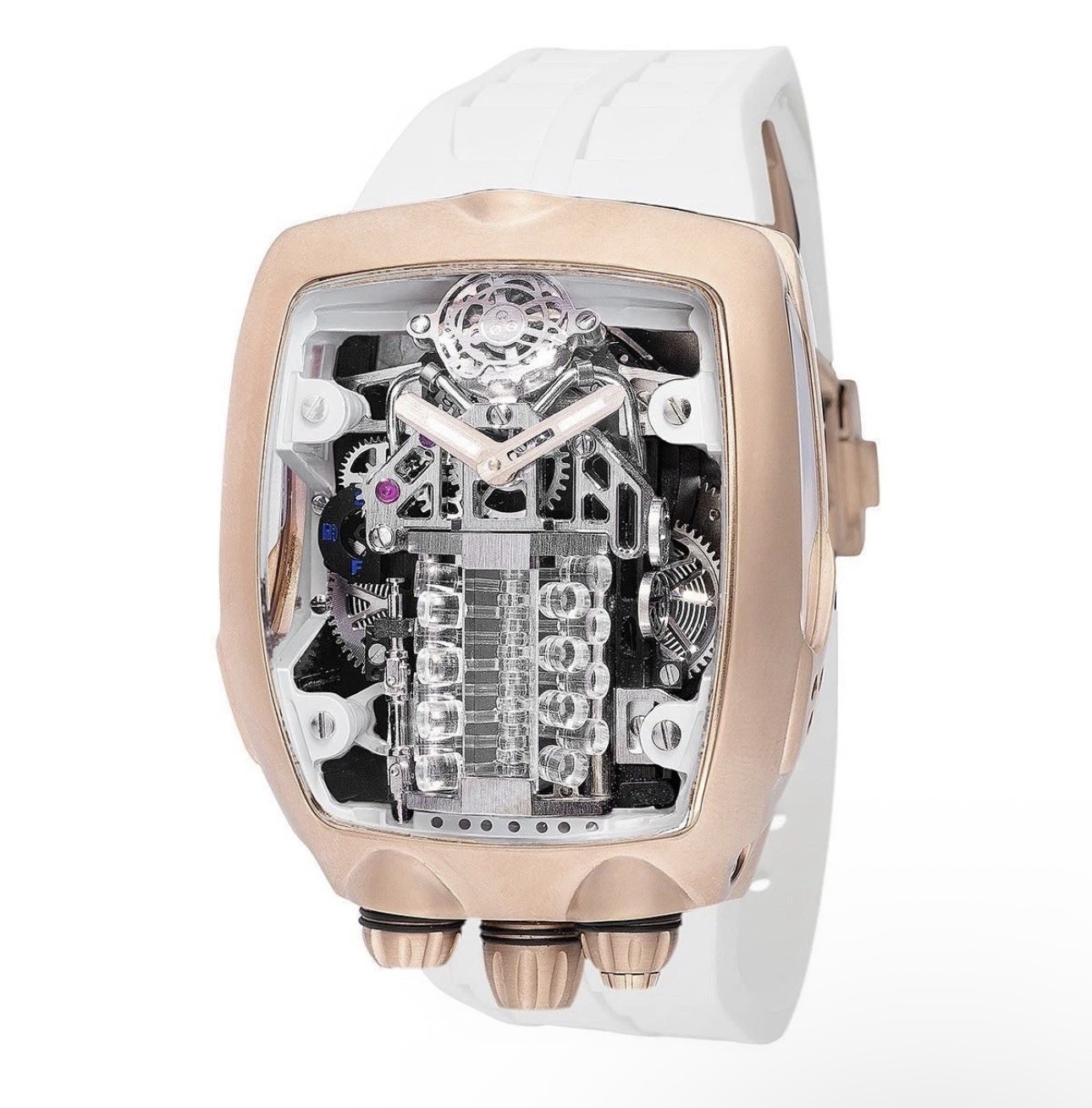 🔥Montres Prestige Copper Engine AUTOMATIC 44mm Men’s Watch MPW-0159