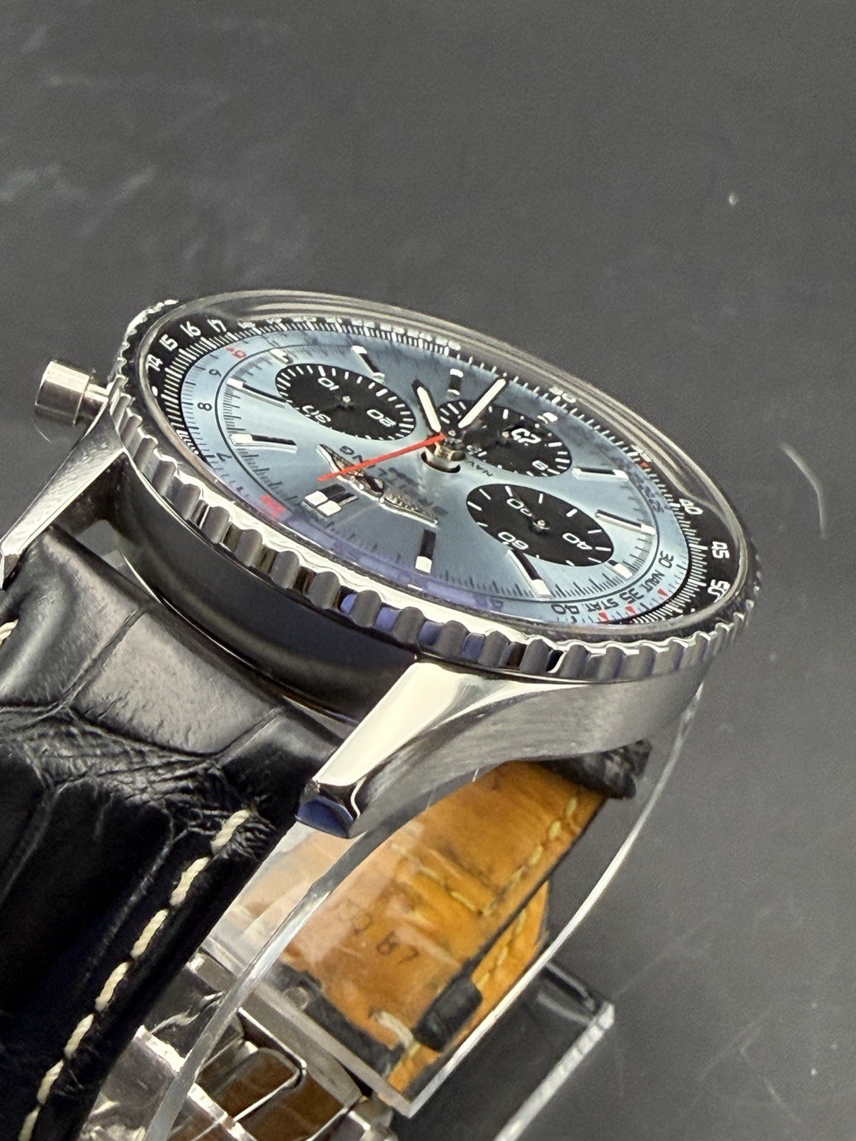 Breitling Navitimer B01 Chronograph 43mm AB0138241C1P1 Ice Blue Dial Warranty