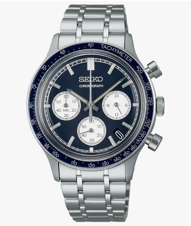 Seiko Selection Men’s Analog Quartz Chronograph Quartz (Battery-Powered) SBTR053
