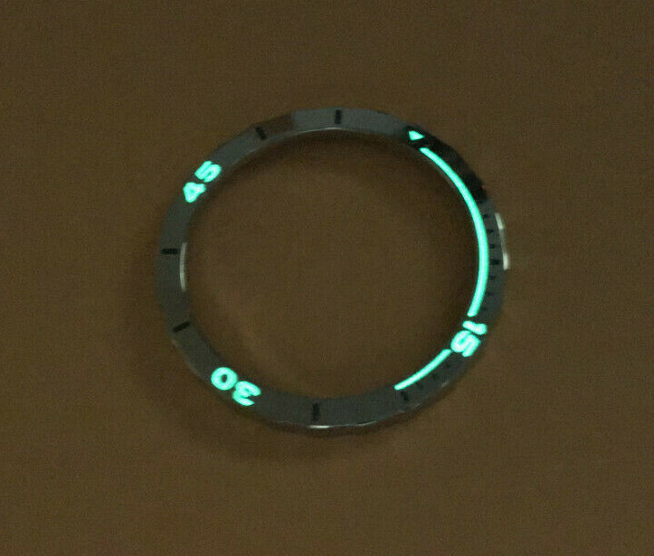 60MIN REDUCED DIAMETER POLISHED LUMED BEZEL VOSTOK AMPHIBIAN KOMANDIRSKIE 38PPG