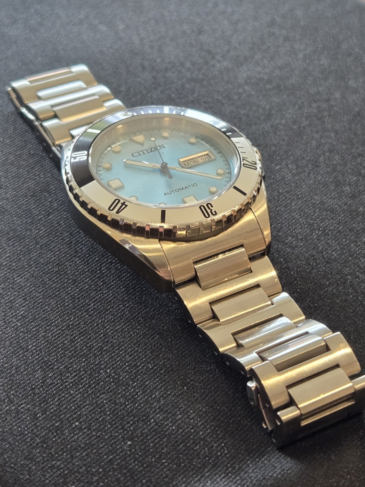 Citizen Sport Light Blue Dial Automatic NH7530-52L 100M Men’s Watch