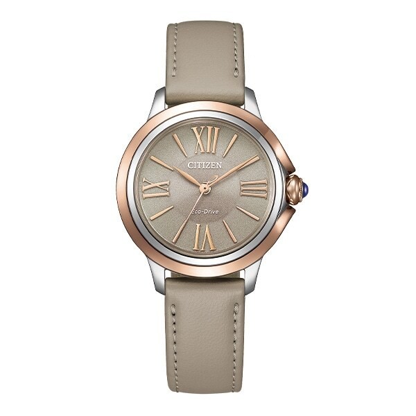 Citizen L L ROUND Collection Eco Drive EM1166 01Z