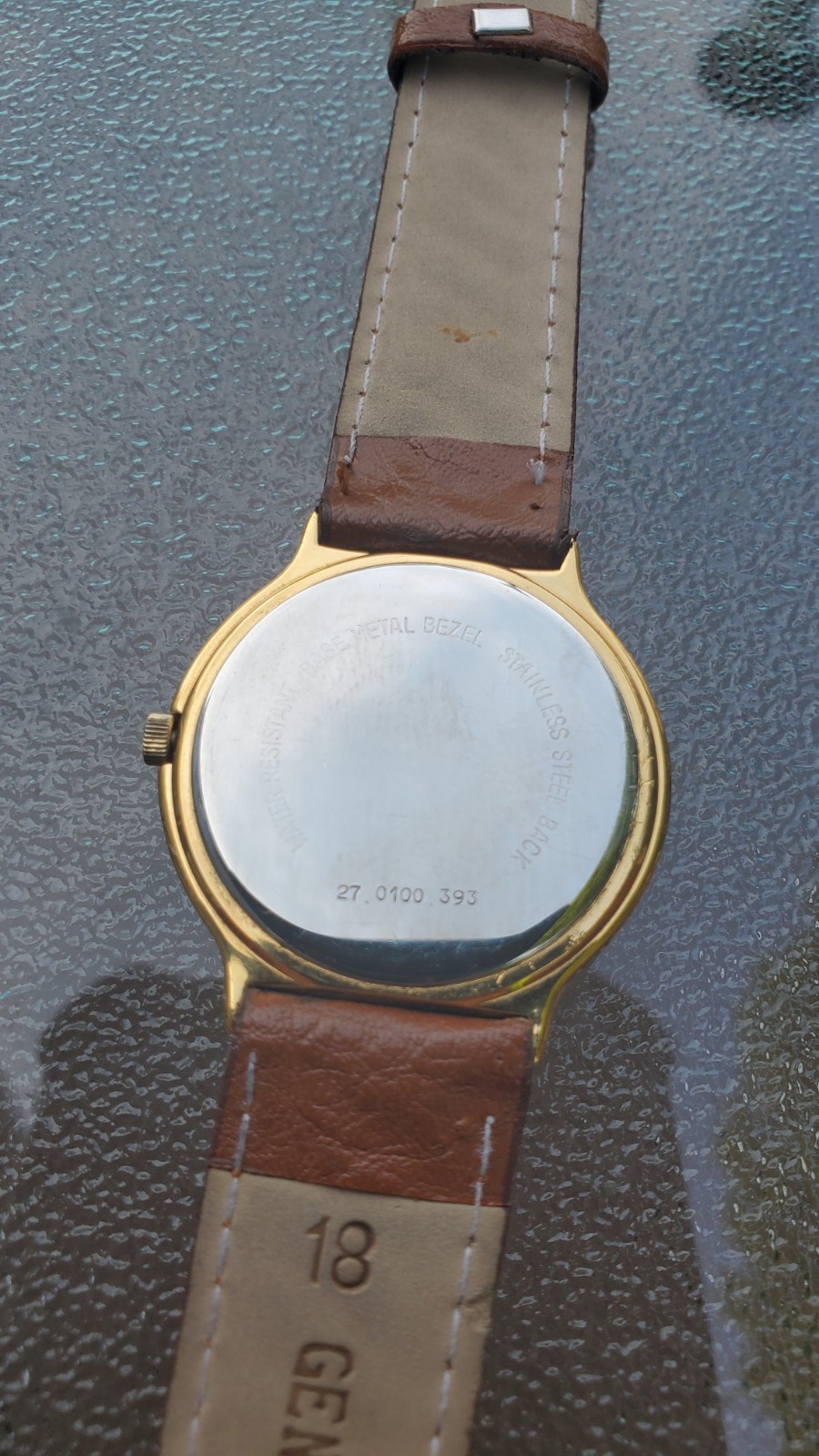 Zenith Moonphase Triple Date 19.0090.392 QUARTZ GOLD-PLATED DRESS WATCH MEN’S