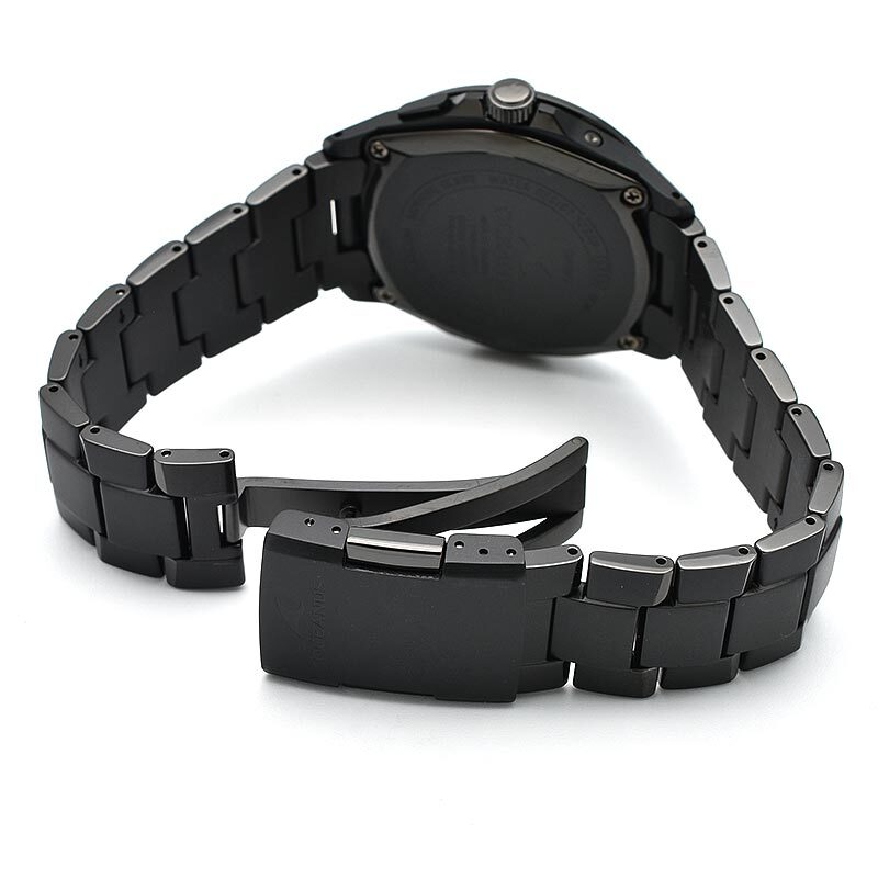 CASIO OCEANUS OCW-S100B-1AJF Titanium Radio Solar Watch Black 41.5mm
