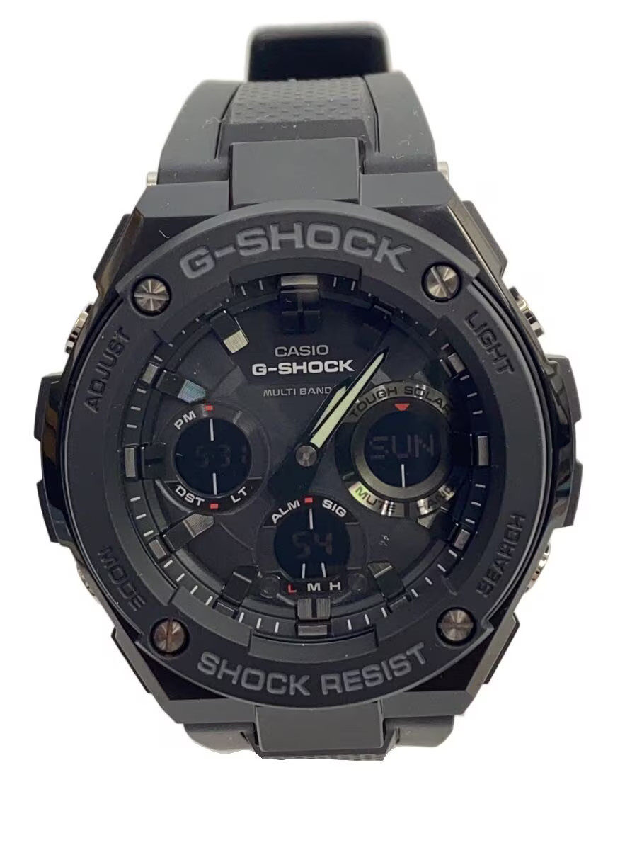 CASIO Solar Watch G SHOCK Analog Digital BLK GST W100G 1BJF