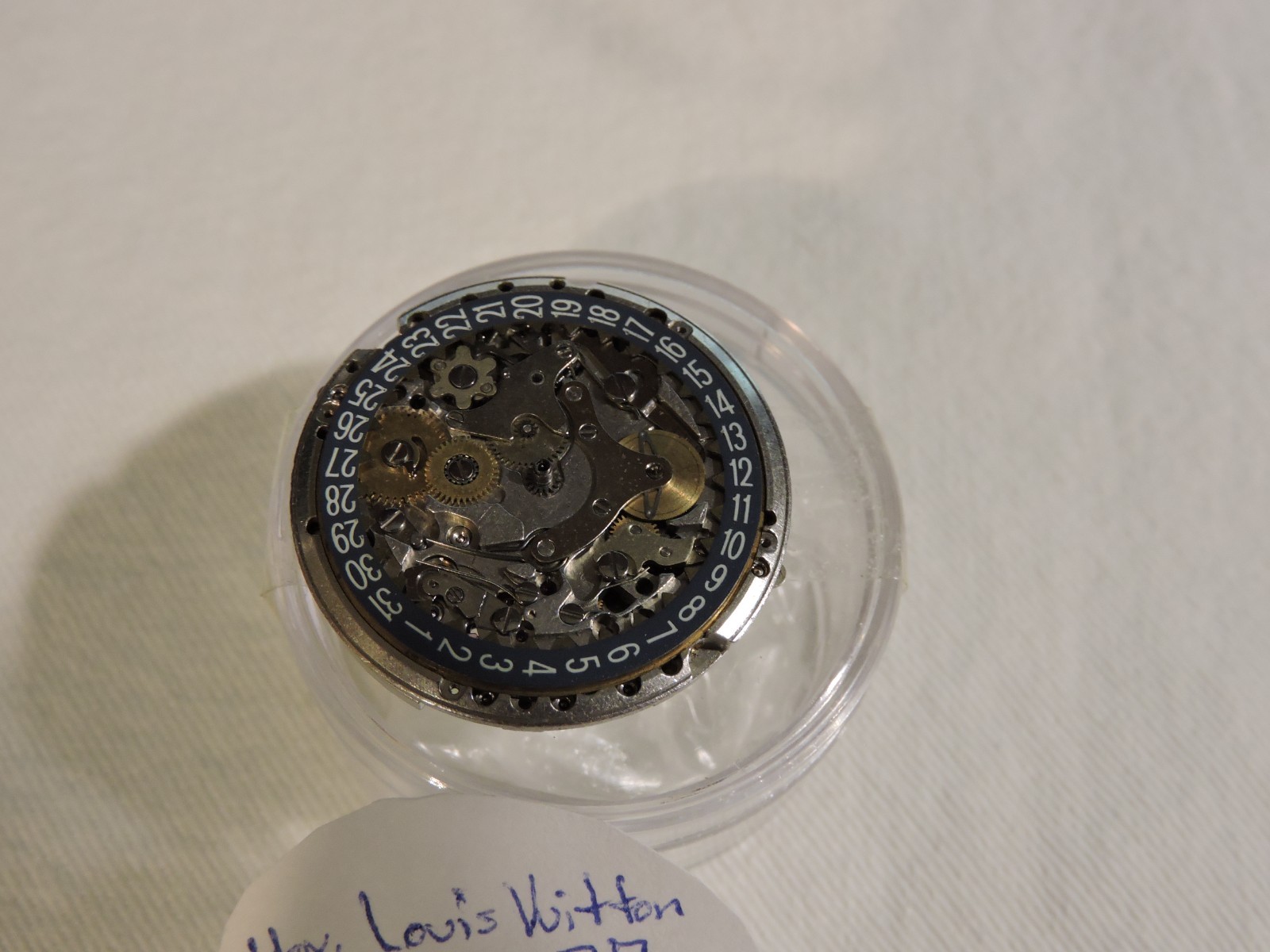 LOUIS VUITTON LV277 ZENITH CALIBER 400 EL PRIMERO CHRONOMETRE CHRONOGRAPH 31 JWL