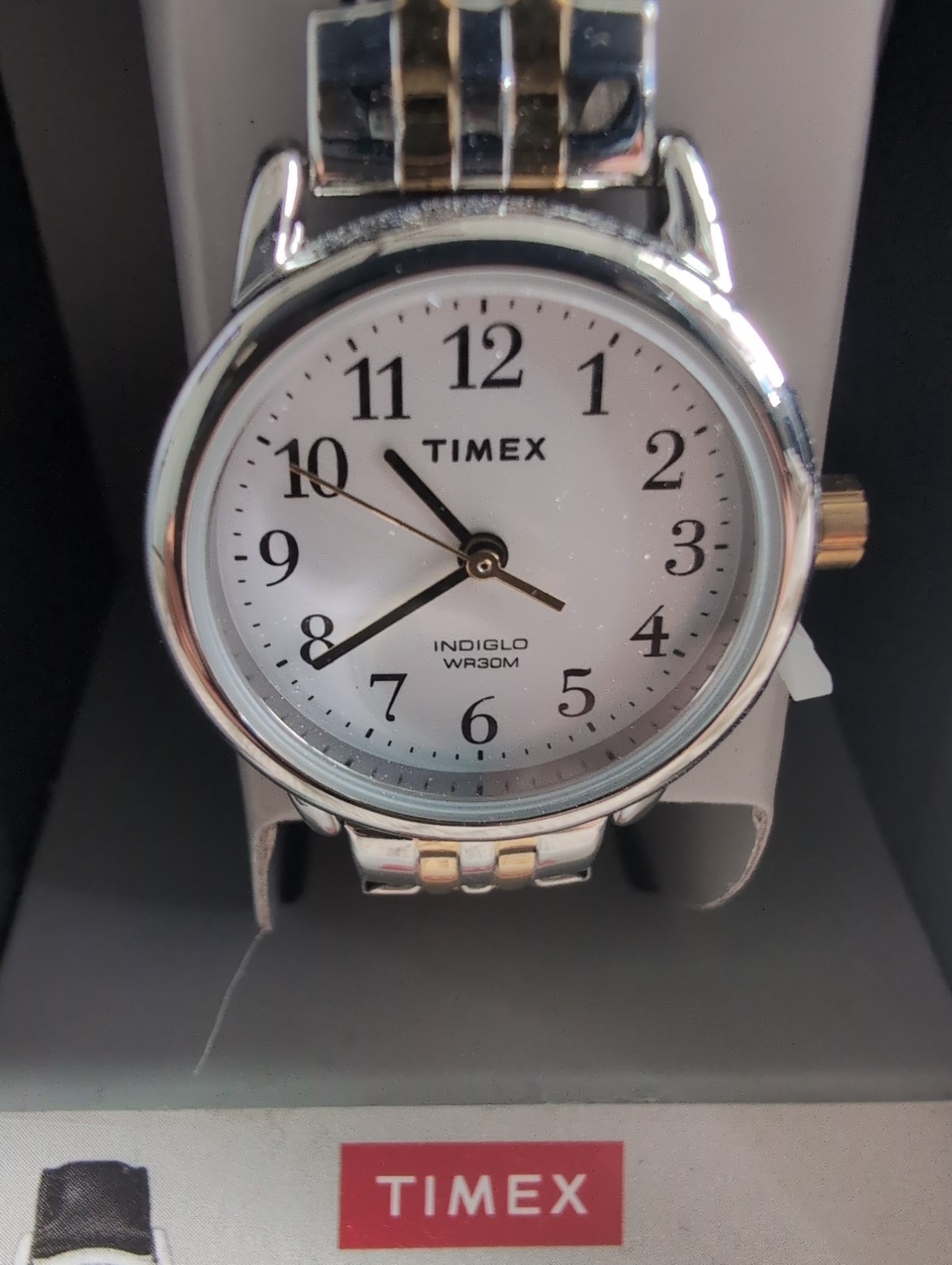 Timex Women’s Easy Reader Stainless Steel Watch T2P298JT – Two toned – New