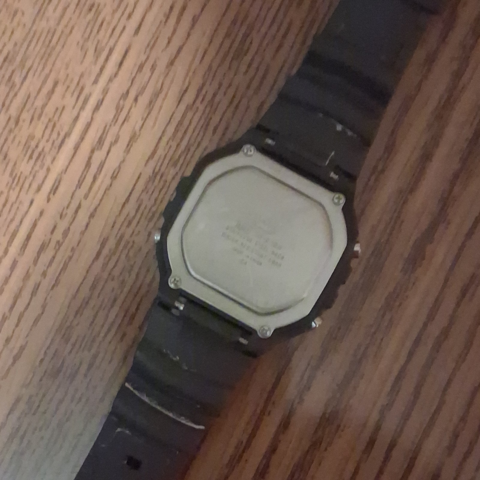 Casio Illuminator Digital Watch Black Resin Strap Alarm Chronograph 50m