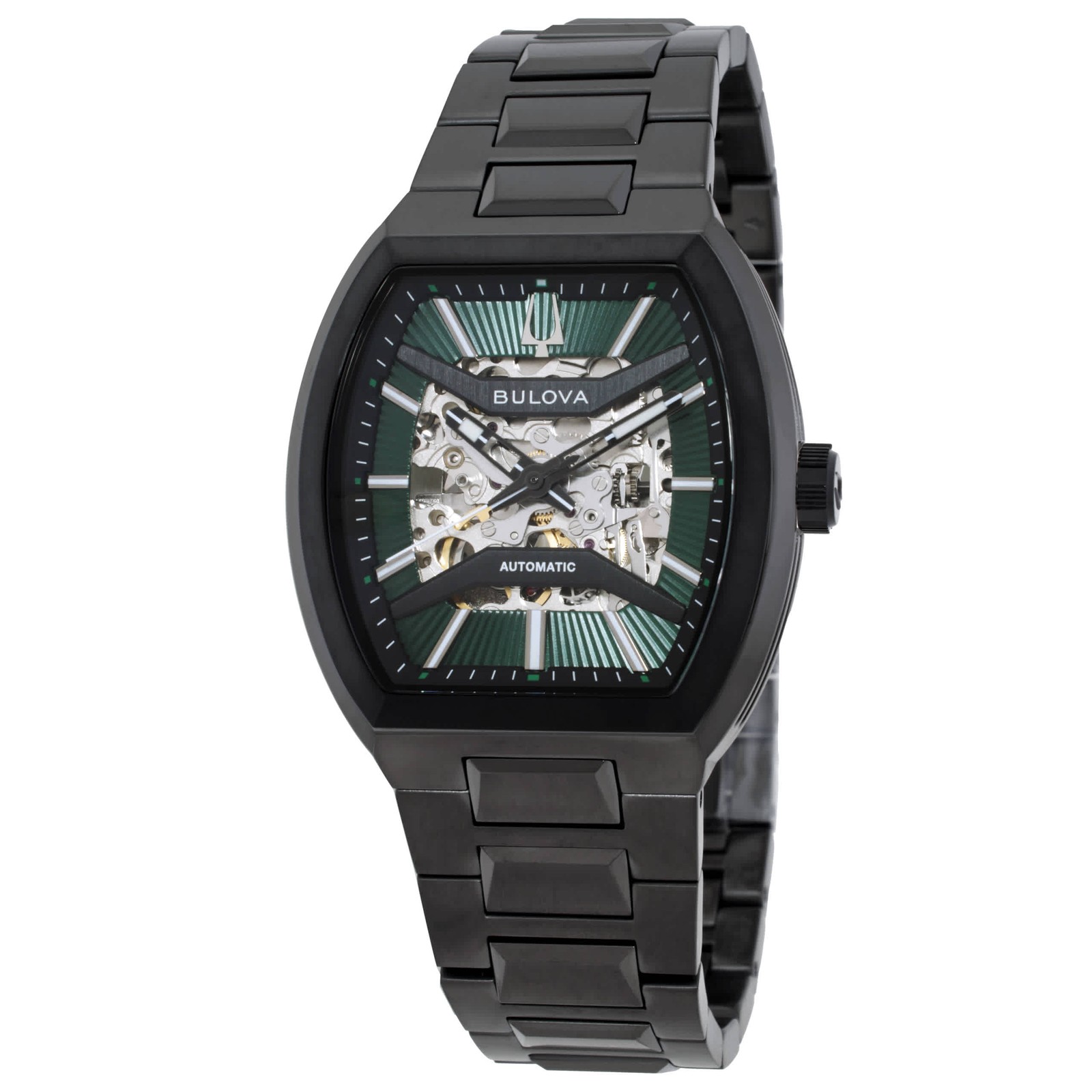 Bulova Maquina Automatic Green Dial Men’s Watch 98A321