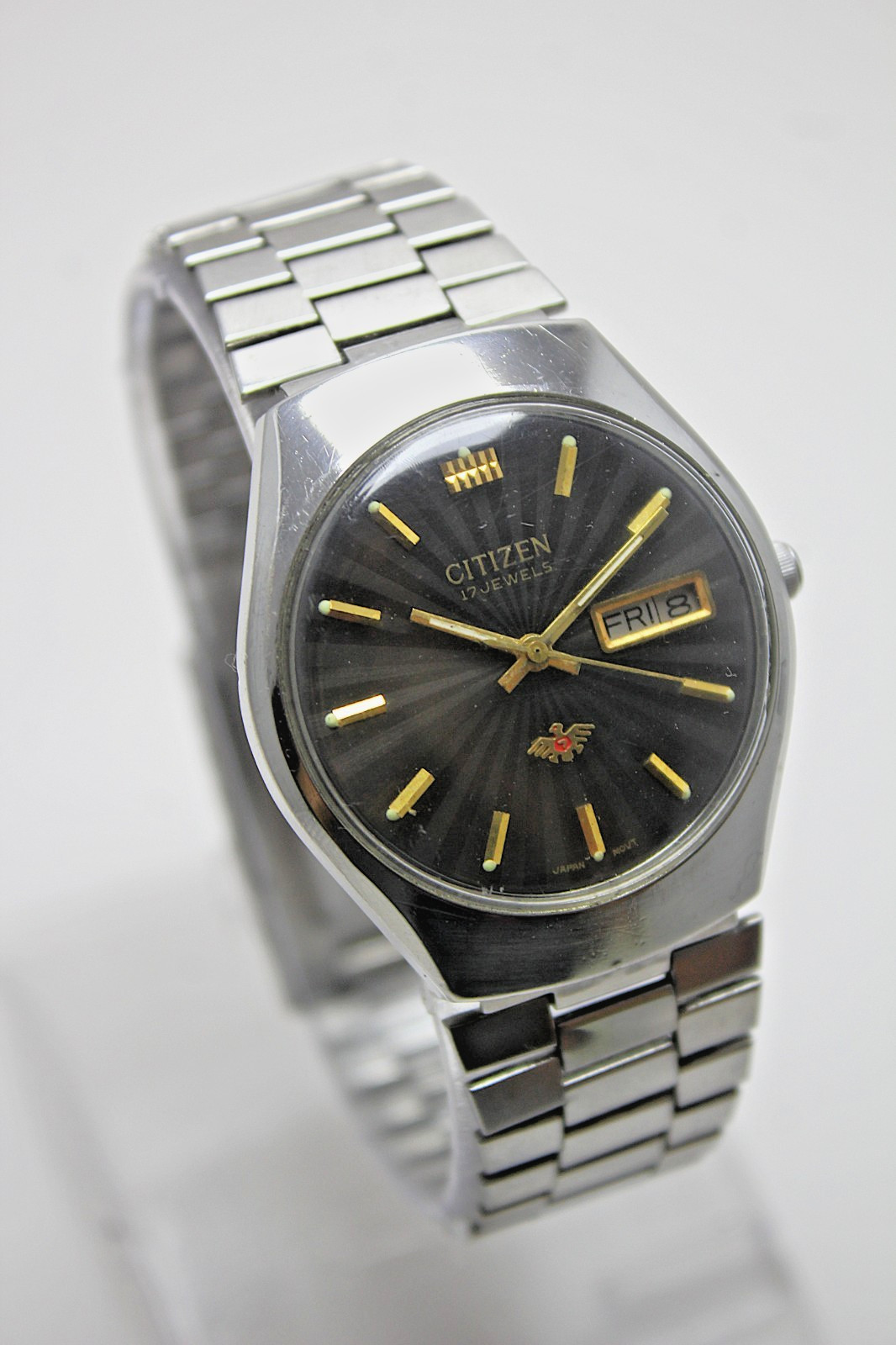 Citizen Eagle 7 Automatic 17 Jewels Radial Dial 8200 Day/Date Men’s Wrist Watch