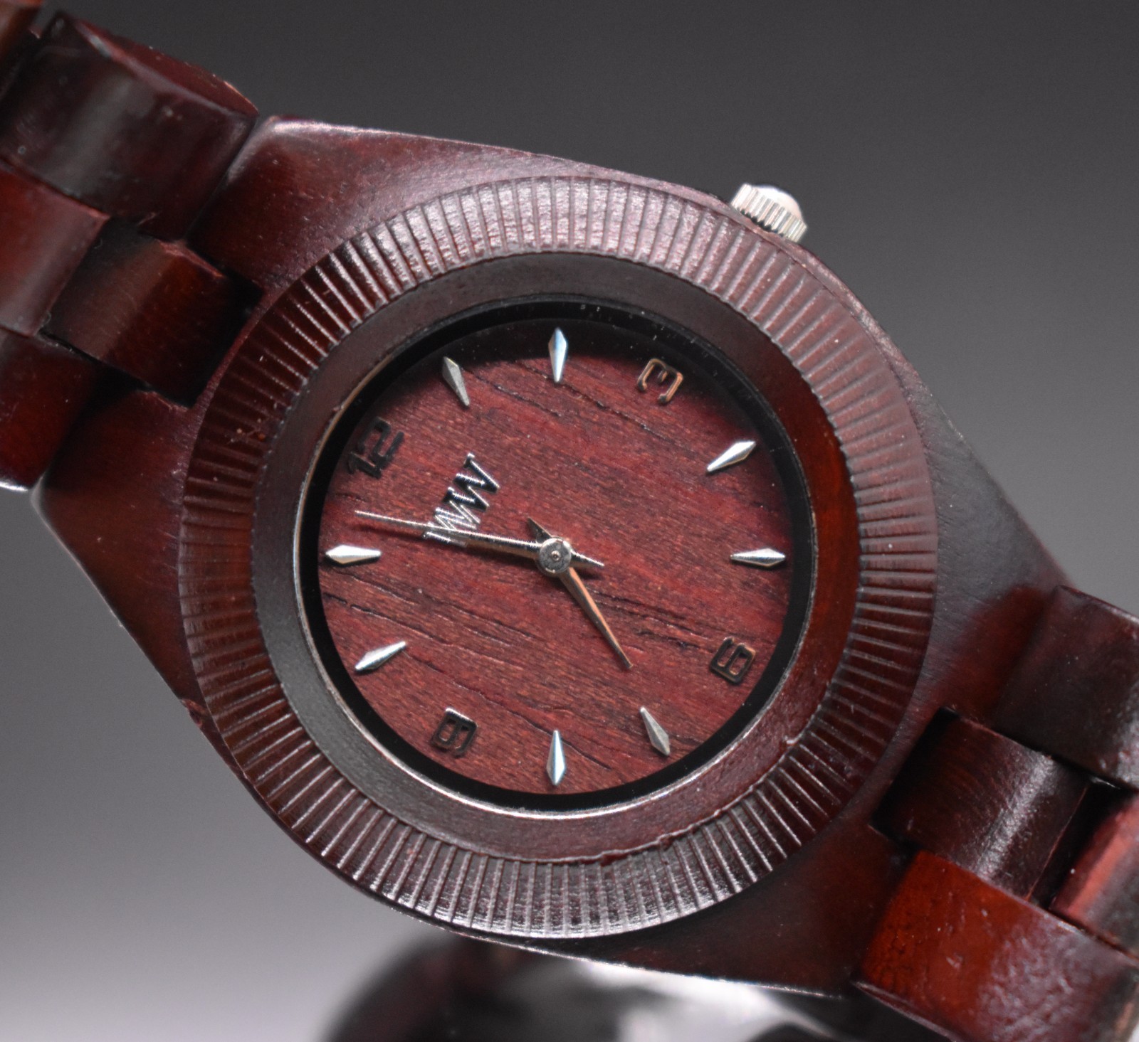 WeWood A12-68 Watch 100% We Wood Natural Wood Born In Florence New Battery