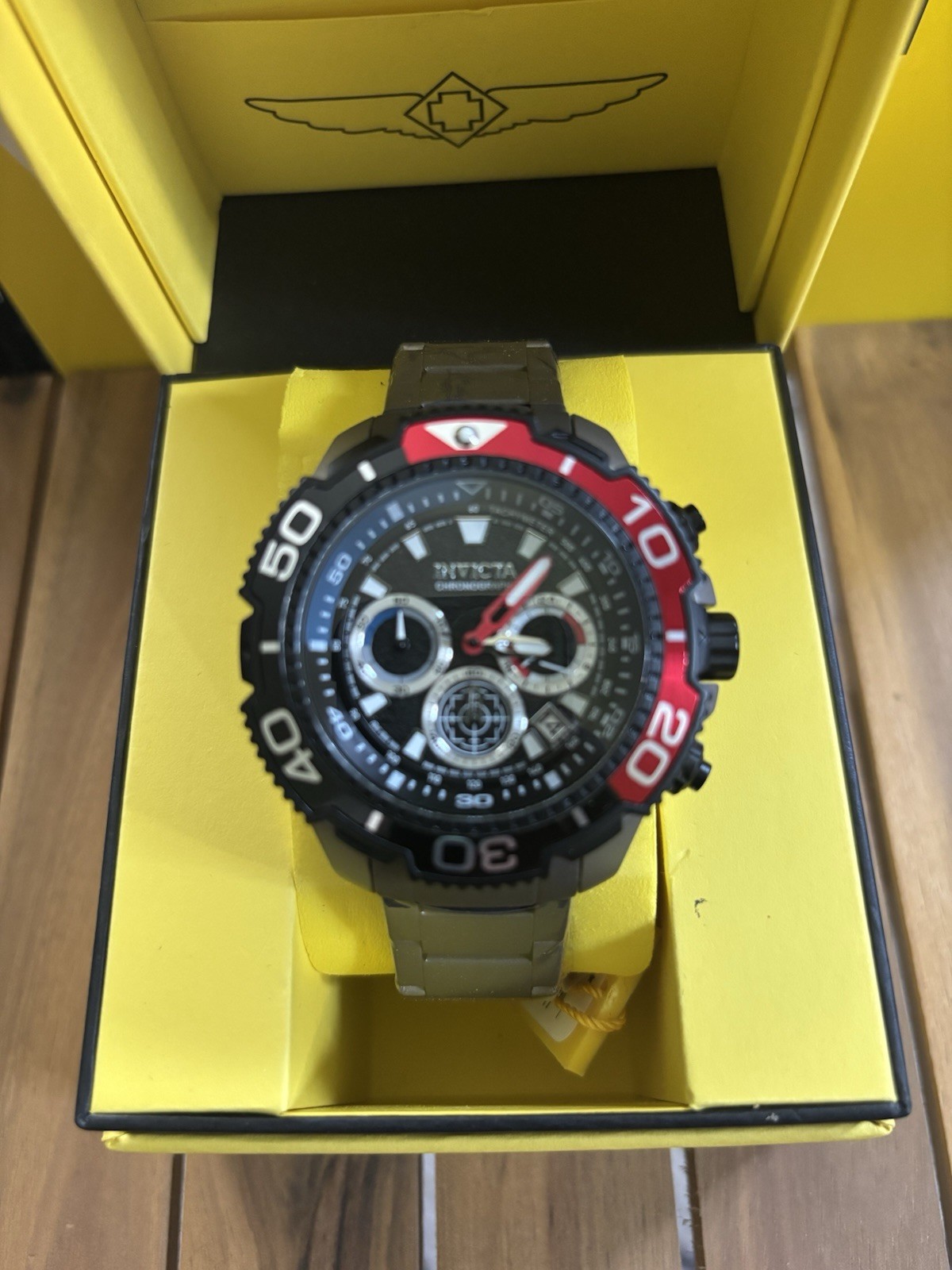 Invicta TI – 22 Commandor Men’s Watch 52mm. TITANIUM.