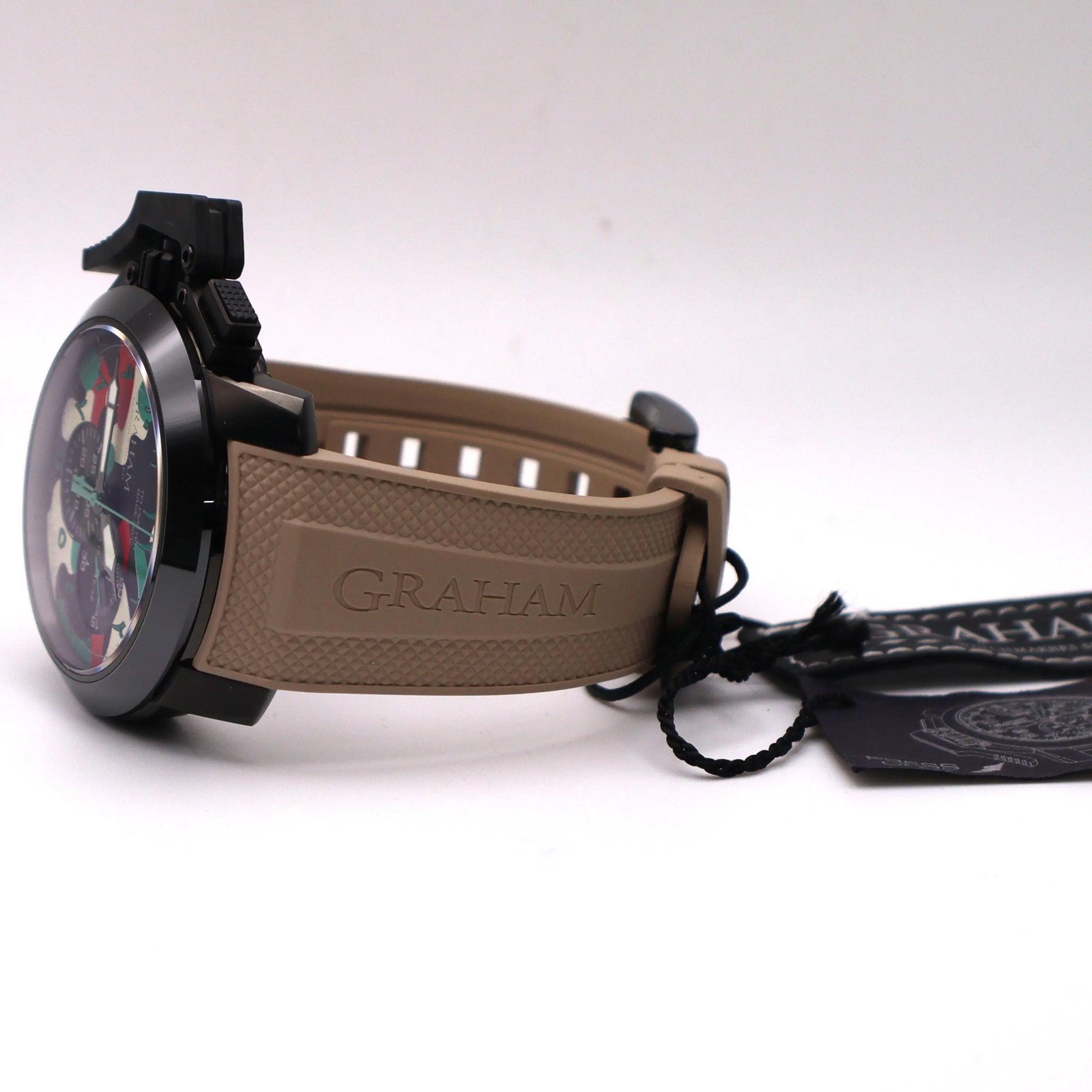 Graham Chronofighter 47mm LTd Edition Arabic Numerals Camouflage Dial 2CCAU