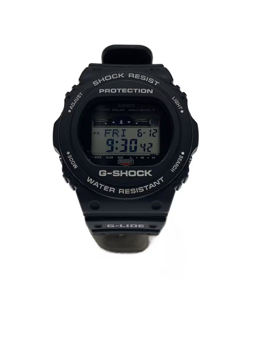 CASIO Solar Watch G SHOCK Digital BLK GWX 5700