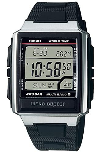 CASIO WAVE CEPTOR WV-59R-1AJF Men’s Watch New in Box Mineral glass World Time
