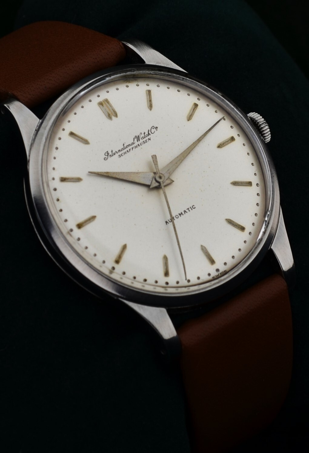 Vintage IWC Automatic C853 Cal. Men Wrist Watch 1960-1969 35 mm