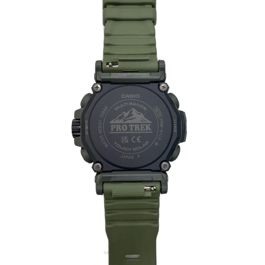 CASIO PRO TREK Case Size 4 ×4cm Wrist Size 25.5cm Used Watch #35934