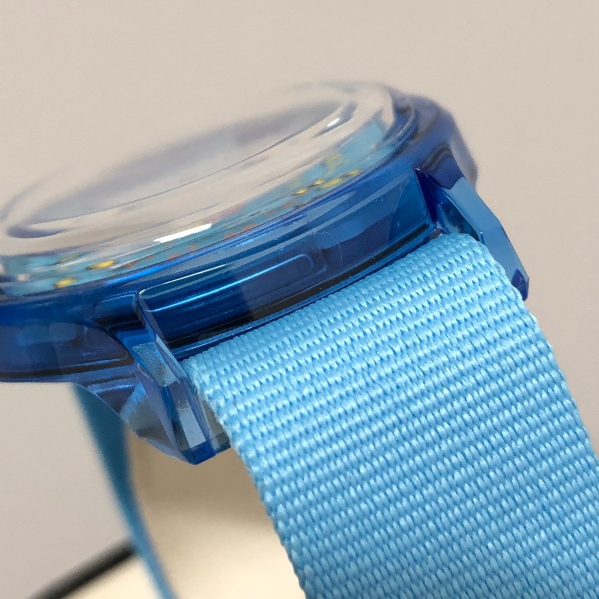 Timex Pac-Man Collaboration Camper Quartz Watch Blue Used