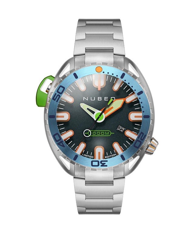 NUBEO ALUMINAUT AUTO LIMITED EDITION MARINE BLUE WR100ATM NB-6115-66