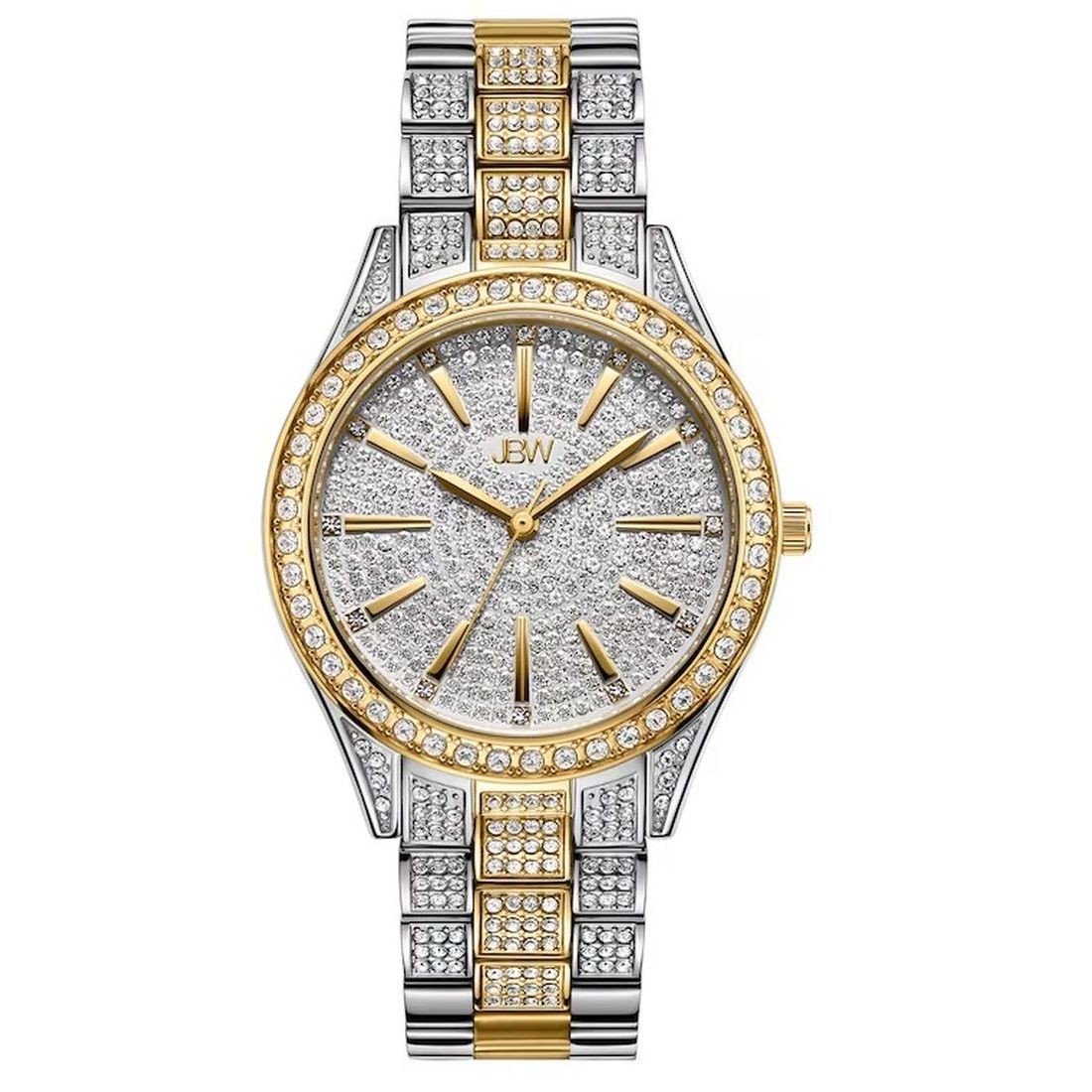 JBW Cristal 34 Women’s Two-Tone Quartz Watch J6383D
