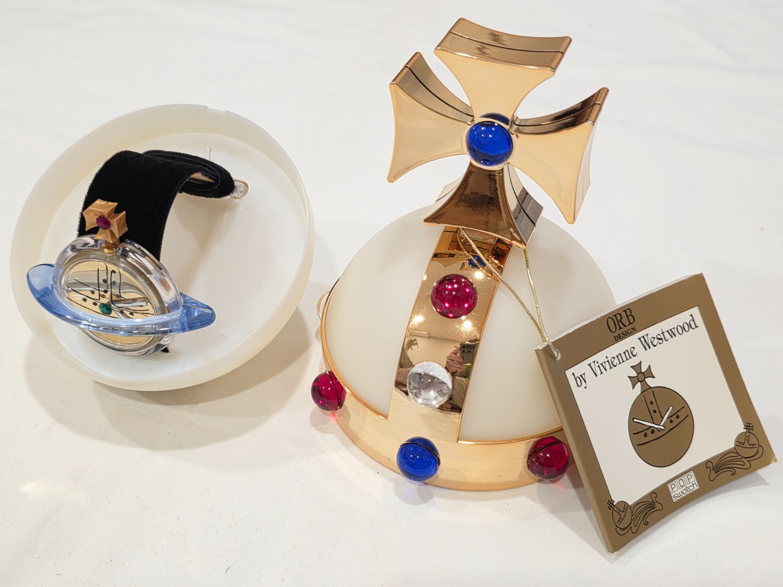 Vivienne Westwood The Orb Swatch Watch, PWZ104, Limited Edition, Unworn.