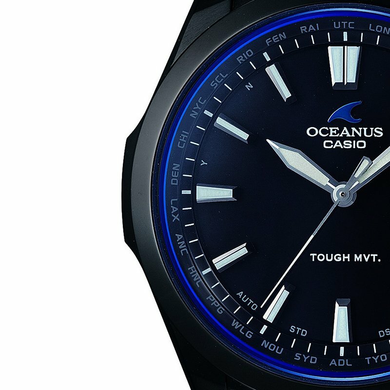 CASIO OCEANUS OCW-S100B-1AJF Premium Production Line Titanium Men’s Watch Japan