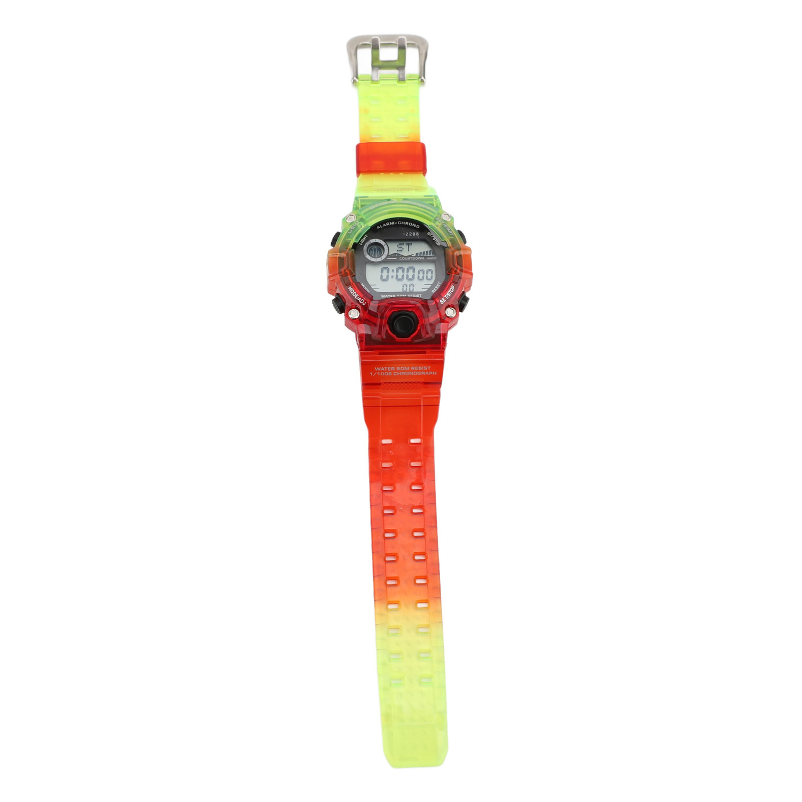 Round Dual Time Chronograph Countdown Sport Watch For Youth WYD NIC